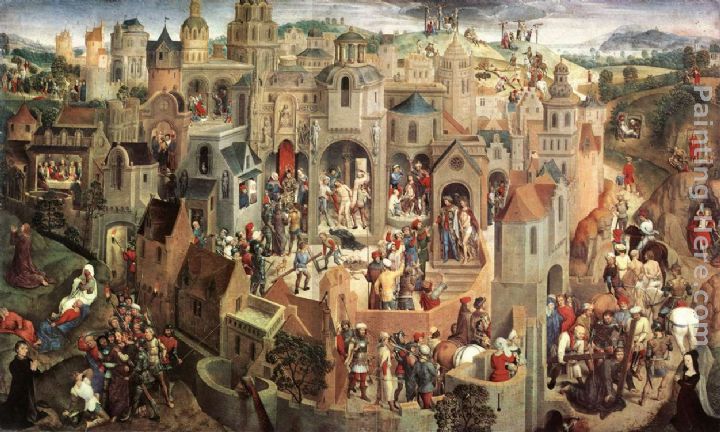 Scenes from the Passion of Christ painting - Hans Memling Scenes from the Passion of Christ art painting